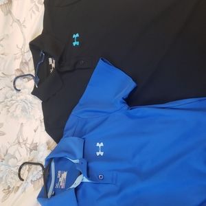 Boys under armour polos